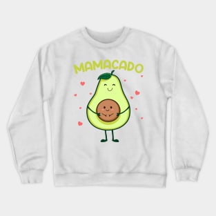 Mamacado Pregnancy Announcement Girl Gift For Men Father day Crewneck Sweatshirt